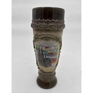 Vintage Gerzit Gerz German Beer Stein (Köln am Rhein)